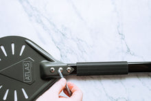 Load image into Gallery viewer, anodized aluminum perforated pizza peel aluminum pizza peel pizza paddle turning peel