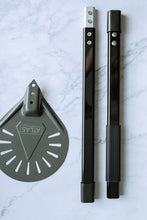 Load image into Gallery viewer, anodized aluminum perforated pizza peel aluminum pizza peel pizza paddle turning peel
