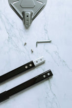 Load image into Gallery viewer, anodized aluminum perforated pizza peel aluminum pizza peel pizza paddle turning peel