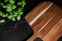 Load image into Gallery viewer, acacia wood pizza peel wood pizza peel pizza paddle