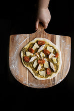 Load image into Gallery viewer, acacia wood pizza peel wood pizza peel pizza paddle