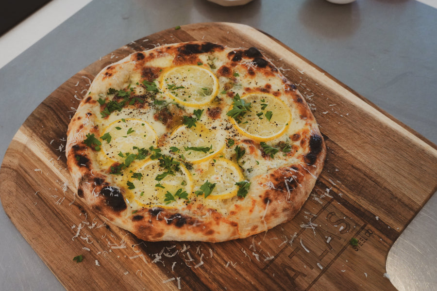 Summer Menu | Lemon Pizza Recipe