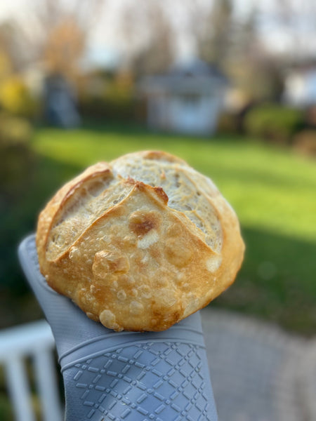 Baking Sourdough on Steel