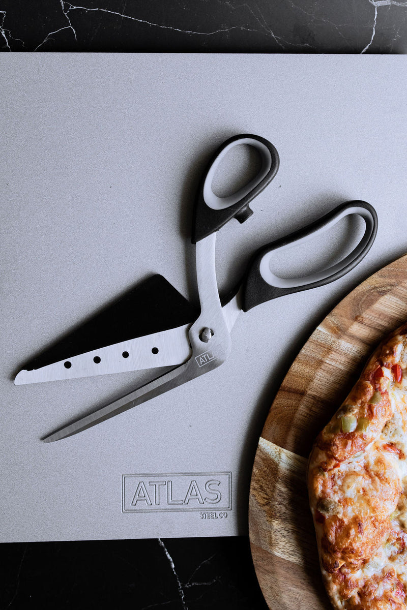 Discover the Efficiency of Pizza Scissors - Atlas Steel Co. – Atlas ...