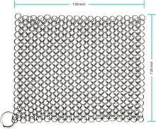 Load image into Gallery viewer, Stainless Steel Chainmail Scrubber
