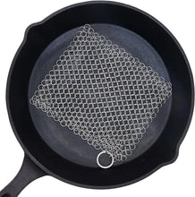 Load image into Gallery viewer, Stainless Steel Chainmail Scrubber
