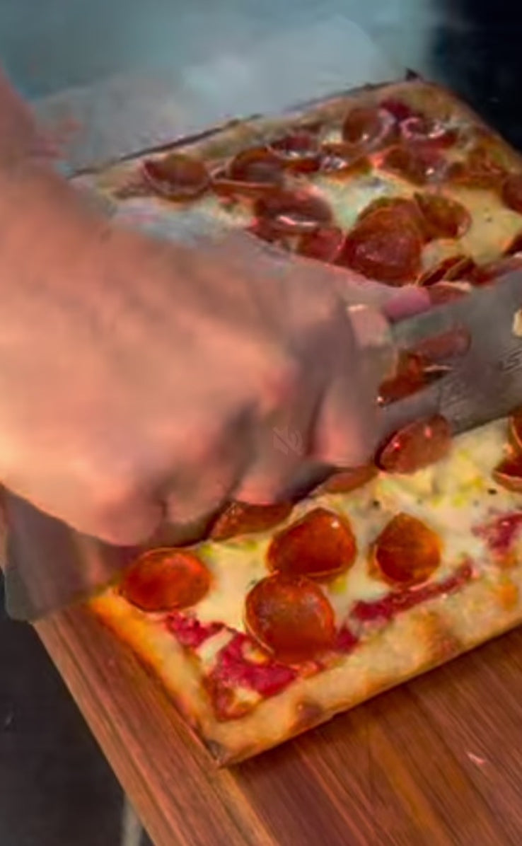 JimmyHank Pizza Rocker Cutter – Atlas Steel Co.