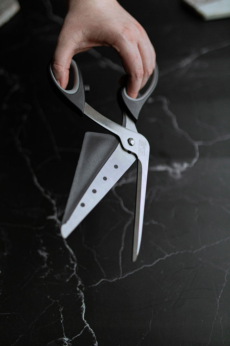 Stainless Steel Pizza Scissors Available in Canada – Atlas Steel Co.